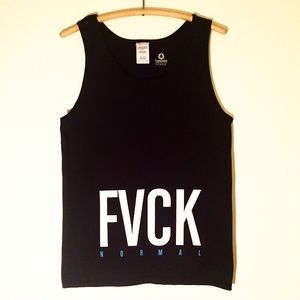 Fvck normal tank top
